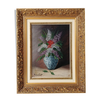 Peinture de bouquet de fleurs