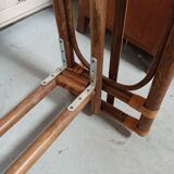 Rattan bamboo bed for one person