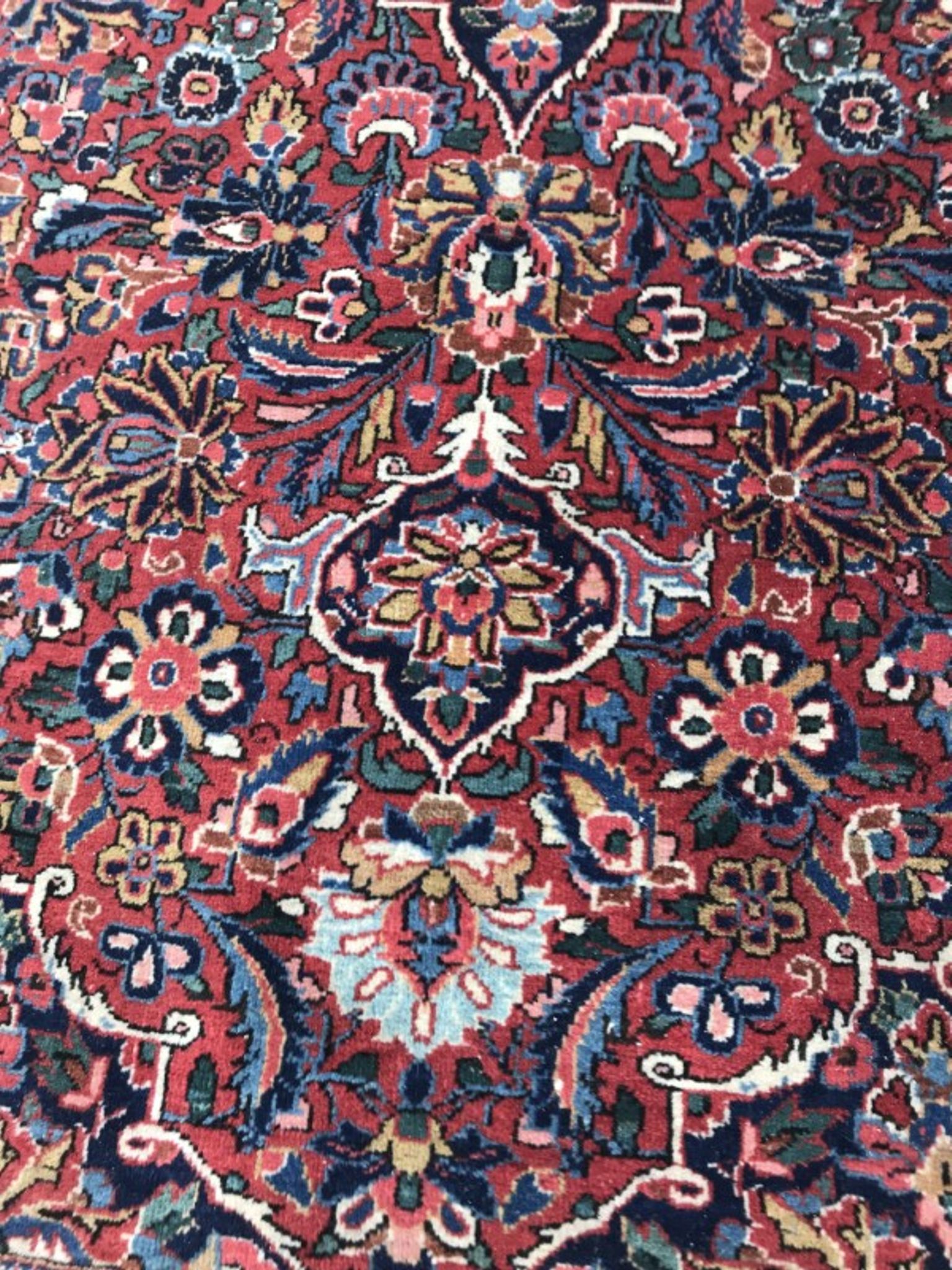 Tapis ancien Kashan Iran 135X198 CM