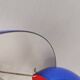 Vintage Verner Panton Flowerpot VP1 Enamel Hanging Lamp, Danish Design