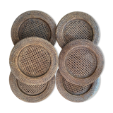 6 subplates in canning and rattan.