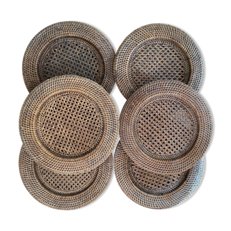 6 subplates in canning and rattan.