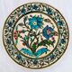 6 assiettes murales turques vintages