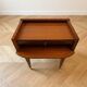Vintage 1960s wooden bedside table