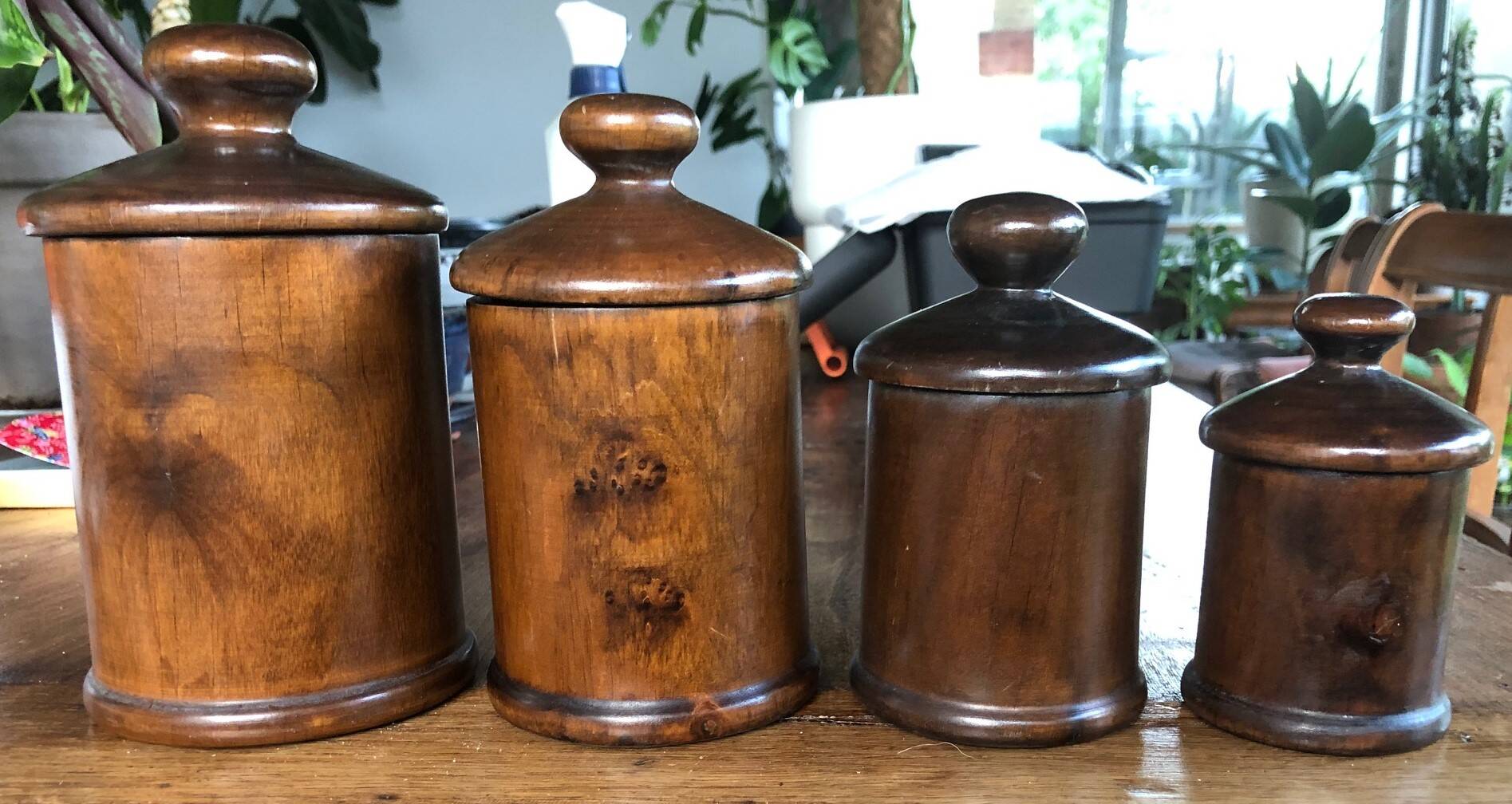 Decorative wooden boxes