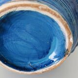Bitossi Blue and Green Pitcher 26 cm Italy