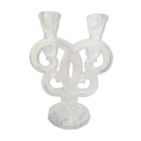 Glass Chandelier 1950 art Vannes France