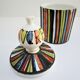 Ceramic sugar pot vallauris decoration pyjamas Roger Capron