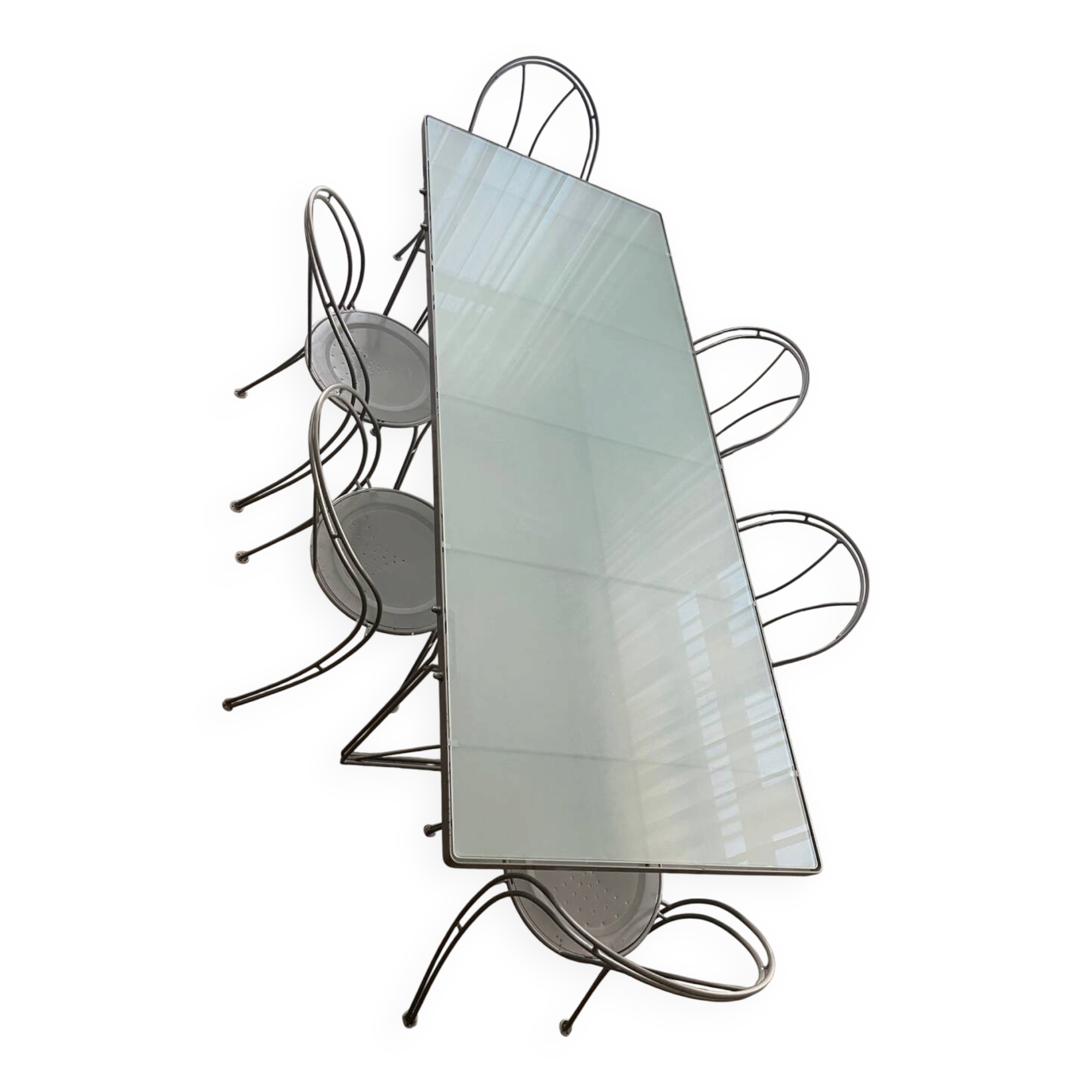 Lot table and chairs Moment by Niels Gammelgaard for Ikea, 1990s
