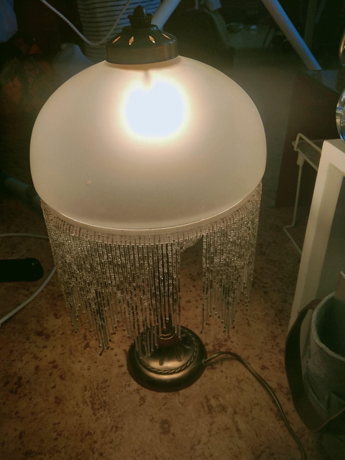 Lampe art nouveau