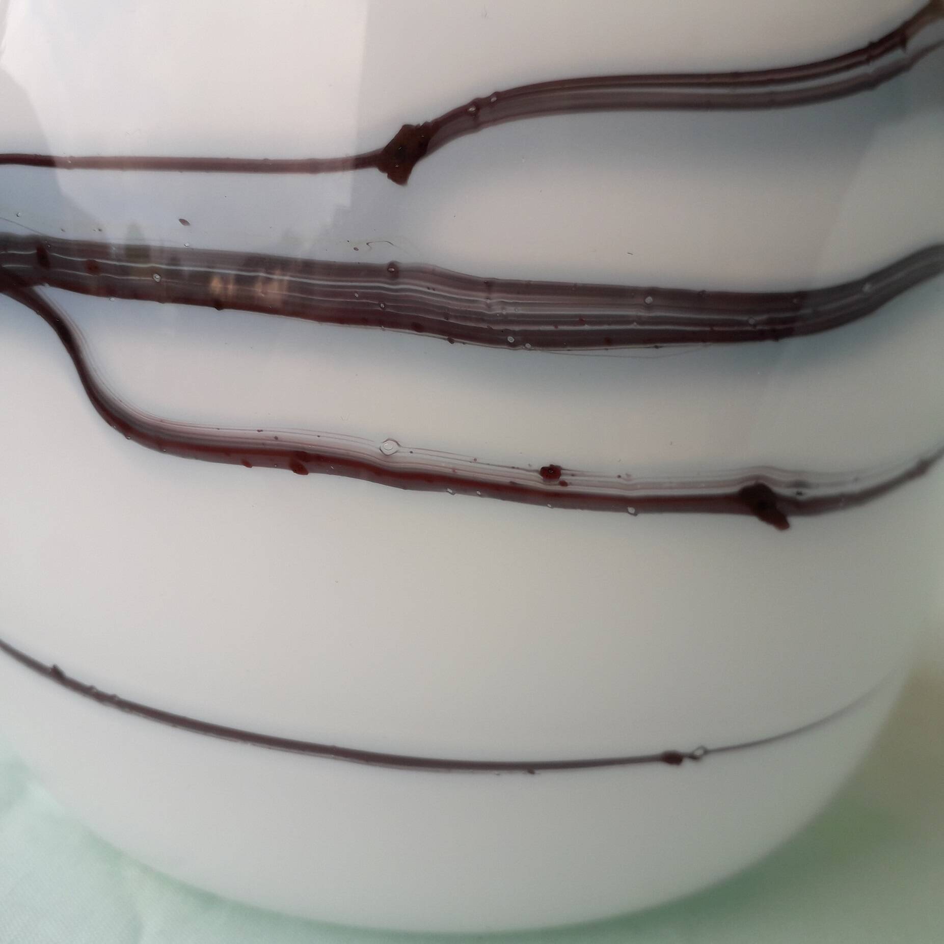 Scandinavian glass vase