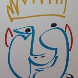 Pablo Picasso: Carnival - The King, signed lithograph