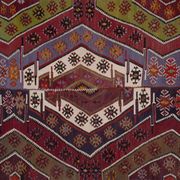 Vintage handmade Anatolian rug 173x403 cm