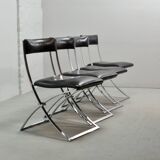 Vintage Marcello Cuneo Dining Chairs for Mobel Italia, 1980s