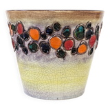 Ceramic flowerpot from the 60s | Alvino Bagni | Italy