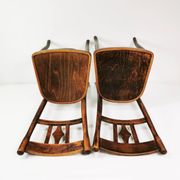 Paire de chaises Art Déco en bois, Thonet, Allemagne, années 1930.