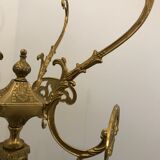 Bronze and onyx coat rack