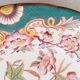 Porcelain dessert plate, Minton Decor 215, green, Sarreguemines