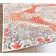 Tapis turc en laine orange fait main, années 1970