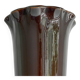 'Ondulé' vase in glazed ceramic Poët-Laval 1960s