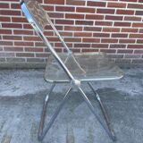 Plia chair by Giancarlo Piretti  for castelli