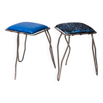 Structure en métal pour tabouret