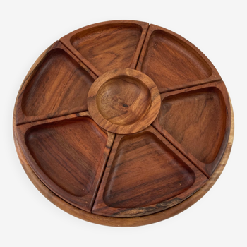 Aperitif wood tray