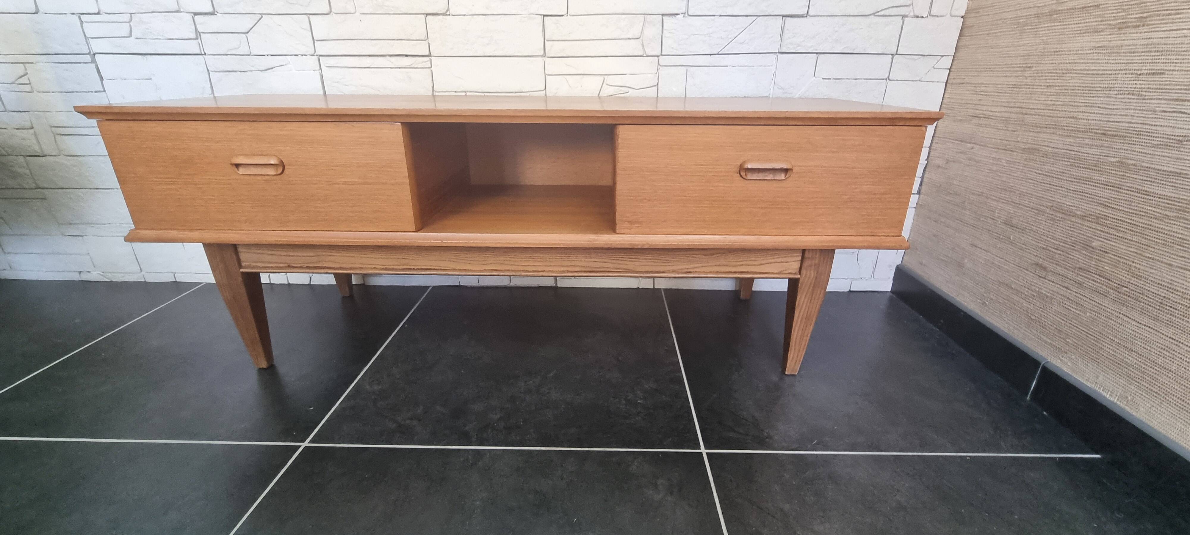 Small solid wood sideboard from the 70s.