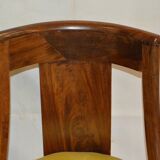 Mahogany gondola chair