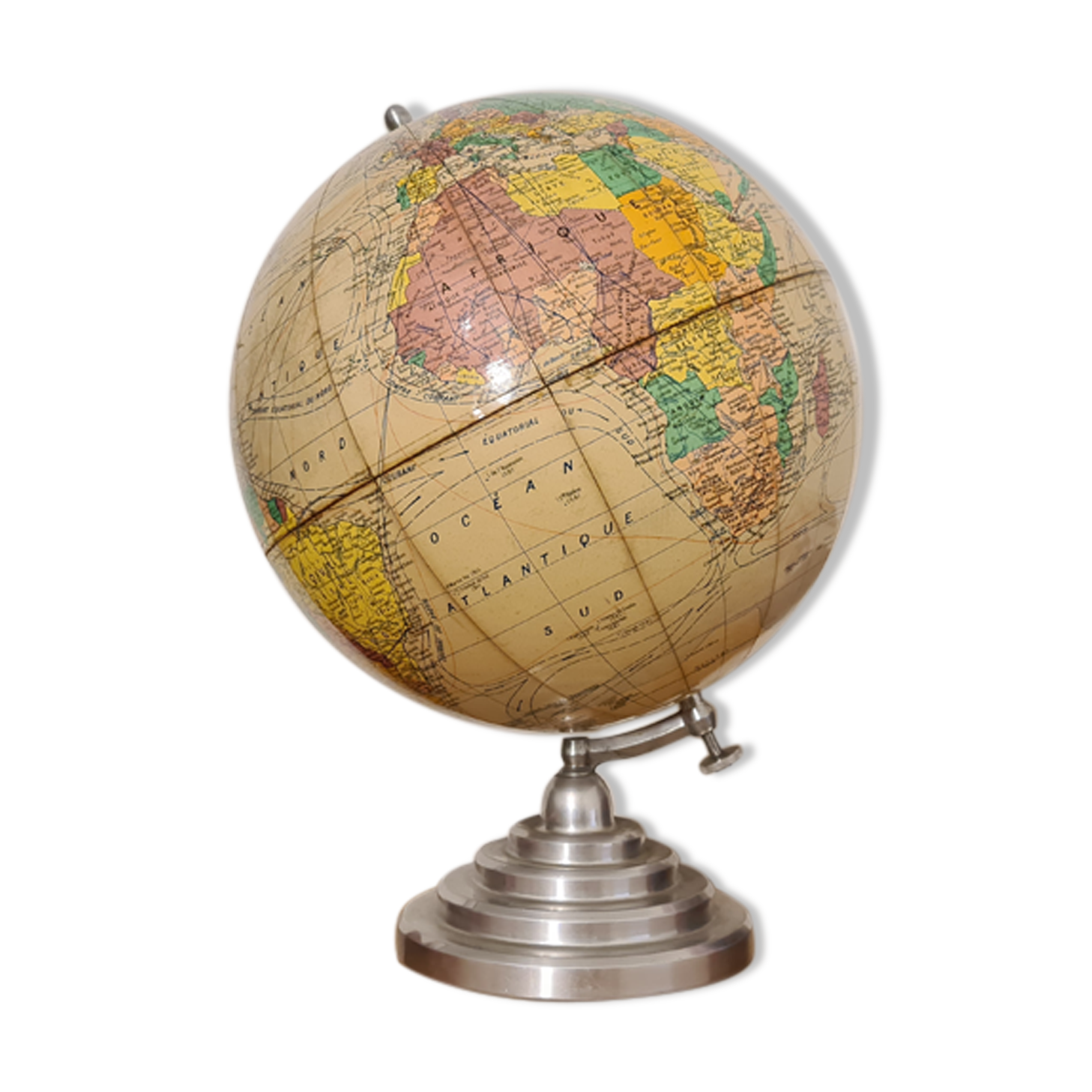 Vintage globe Girard & Barrère 50's