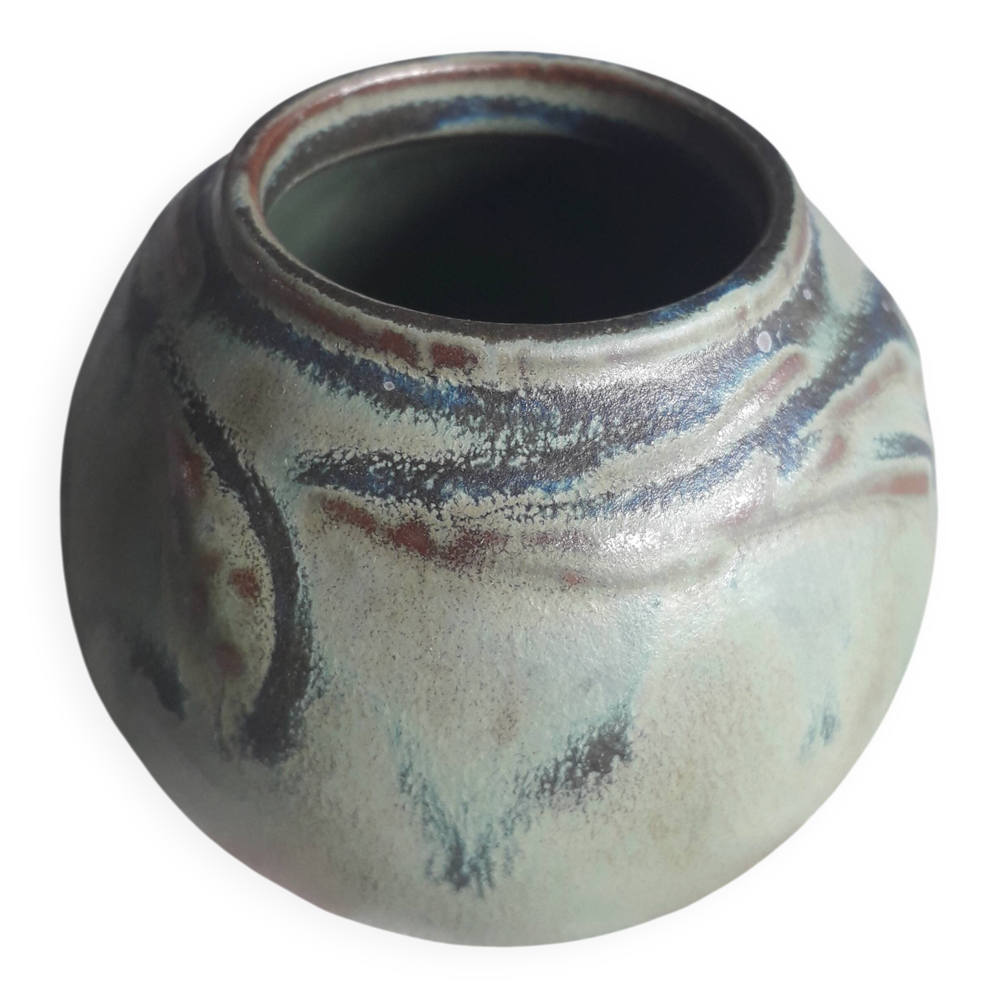 Very original Denbac ceramic vase.