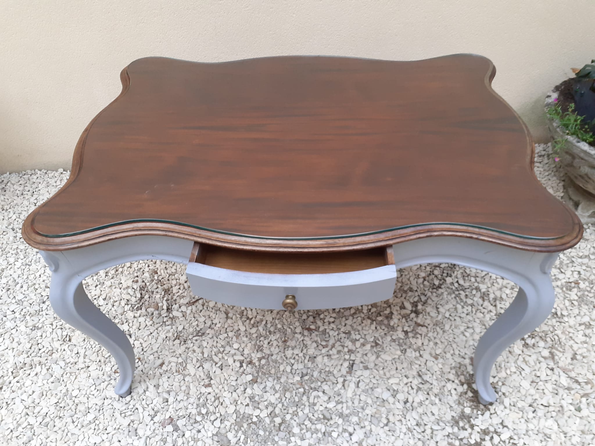 Rosewood desk table XIX century
