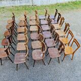 25 solid wood bistro chairs bentwood