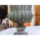 19th-century cast iron "Médicis" vase