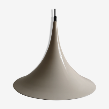 Metal tulip pendant lamp, design Fog & Morup, 1970