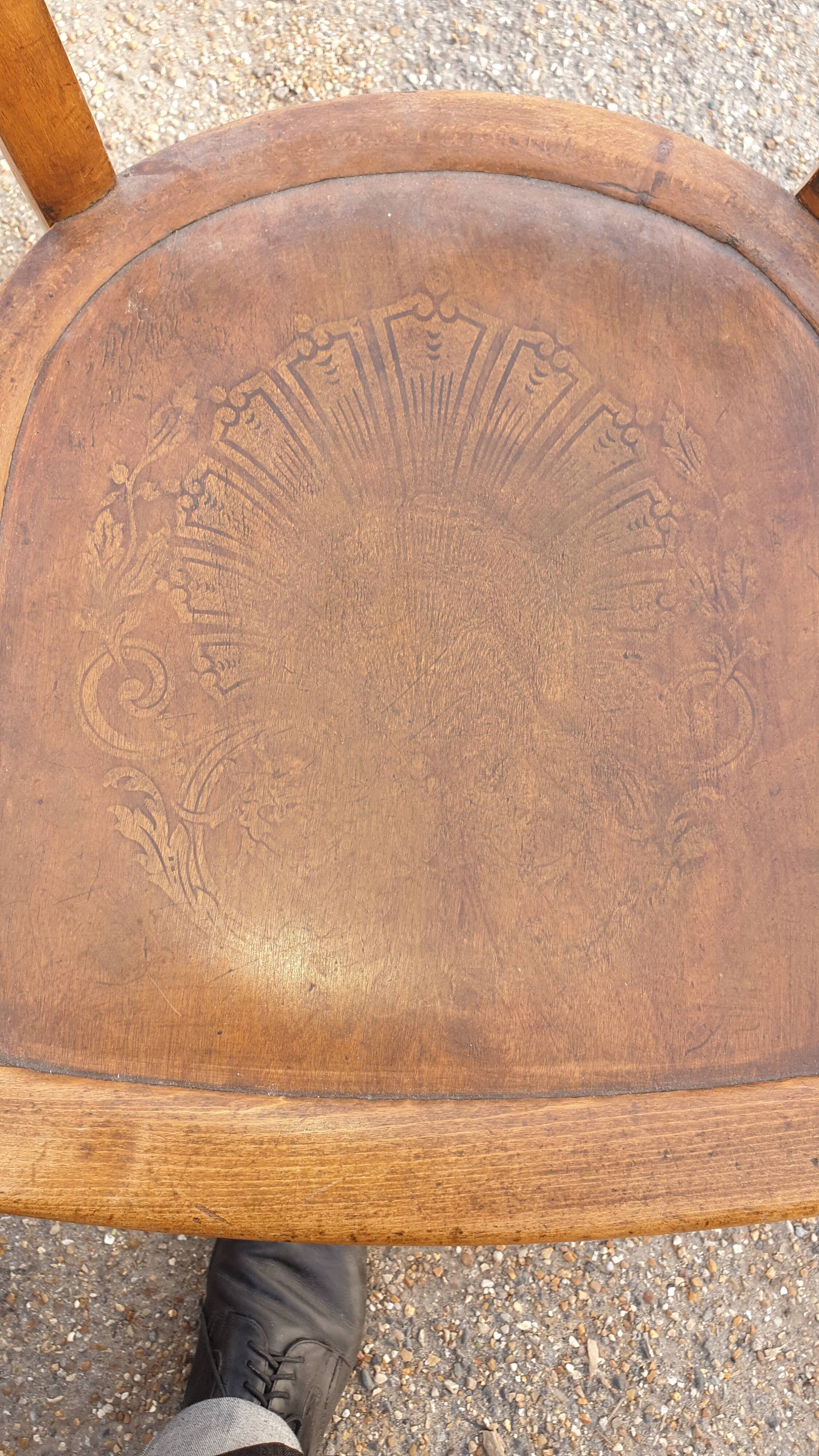 Set of 3 bistro chairs