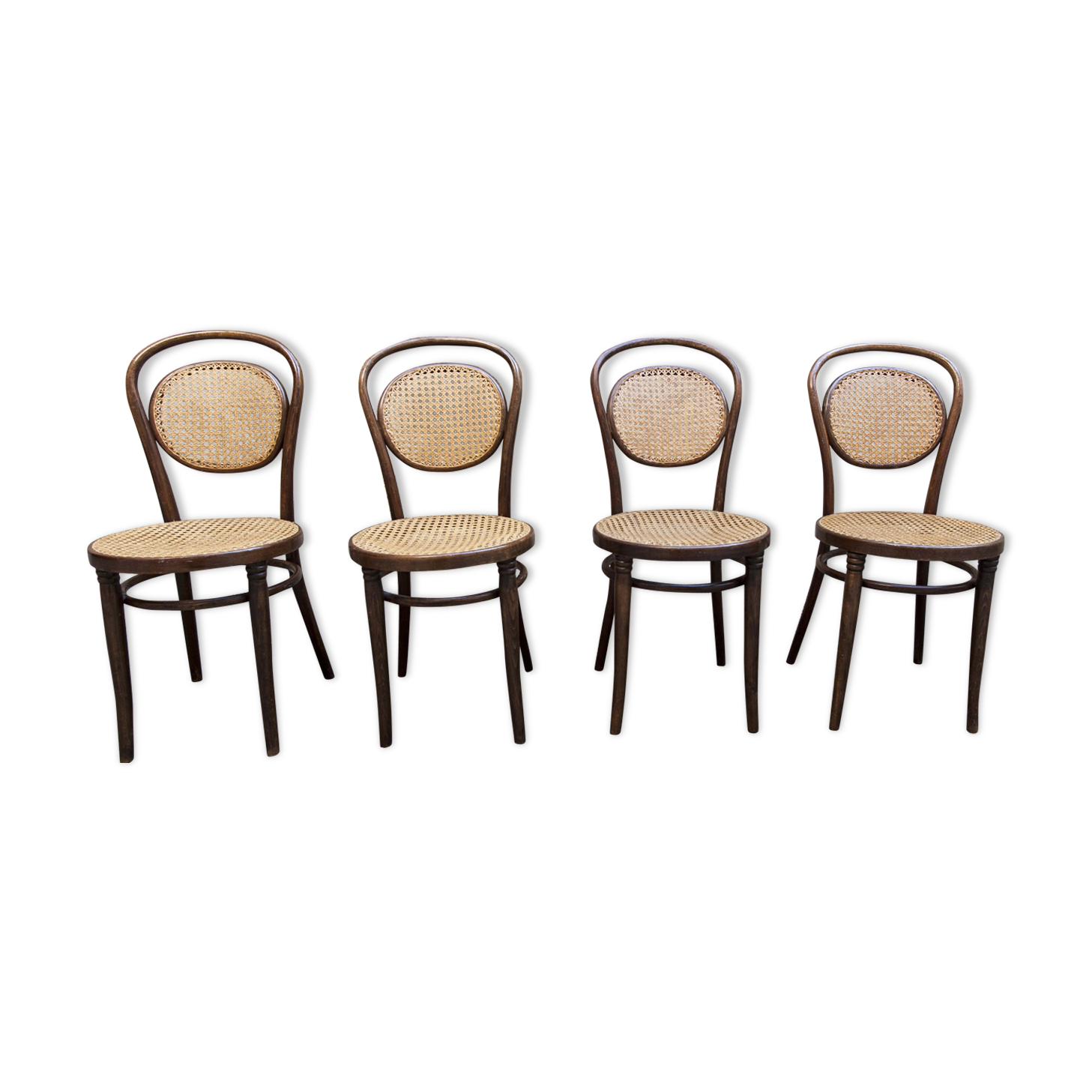 4 chairs Thonet n ° 11 MPA Radomsko