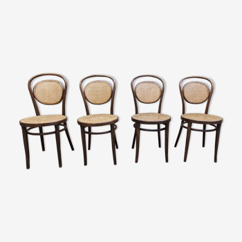 4 chaises Thonet n°11 ZPM Radomsko