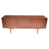 Vintage Scandinavian sideboard Nathan sliding doors