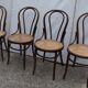 Lot of 4 chairs old bistro cyear