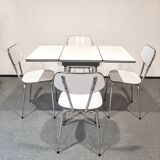 Formica kitchen table and chairs set from the 60s-70s
