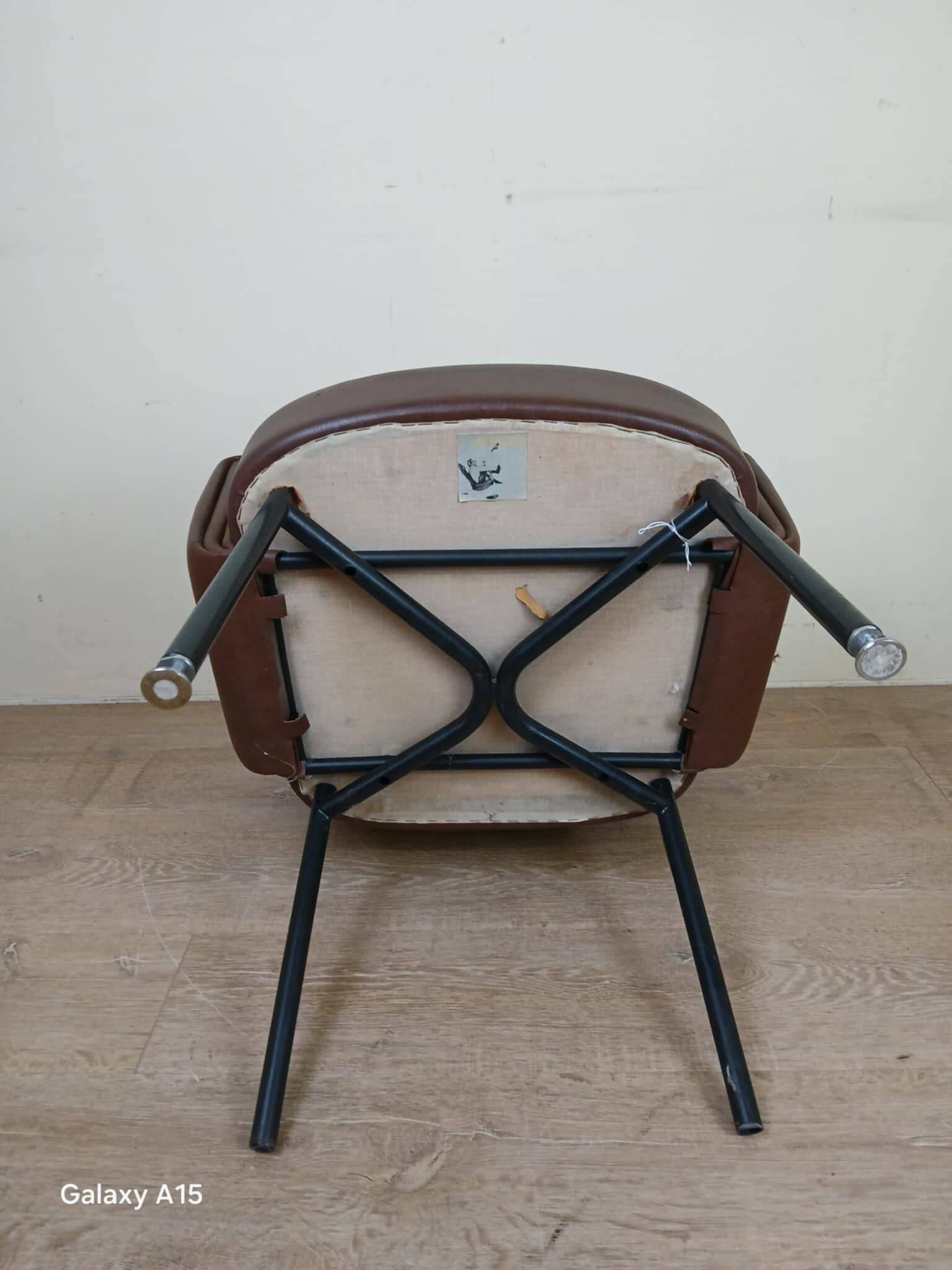 Marc Simon for Airborne: Nice vintage office chair stamped 1950-1960