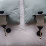 Paire d'appliques vintage