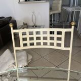 Wrought iron round table and 4 chairs