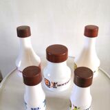 Set condiment service MOBIL design 70s