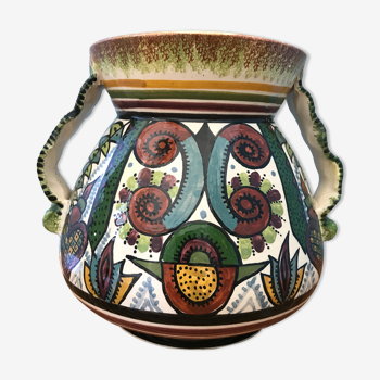 Vase en céramique P. Fouillen Quimper