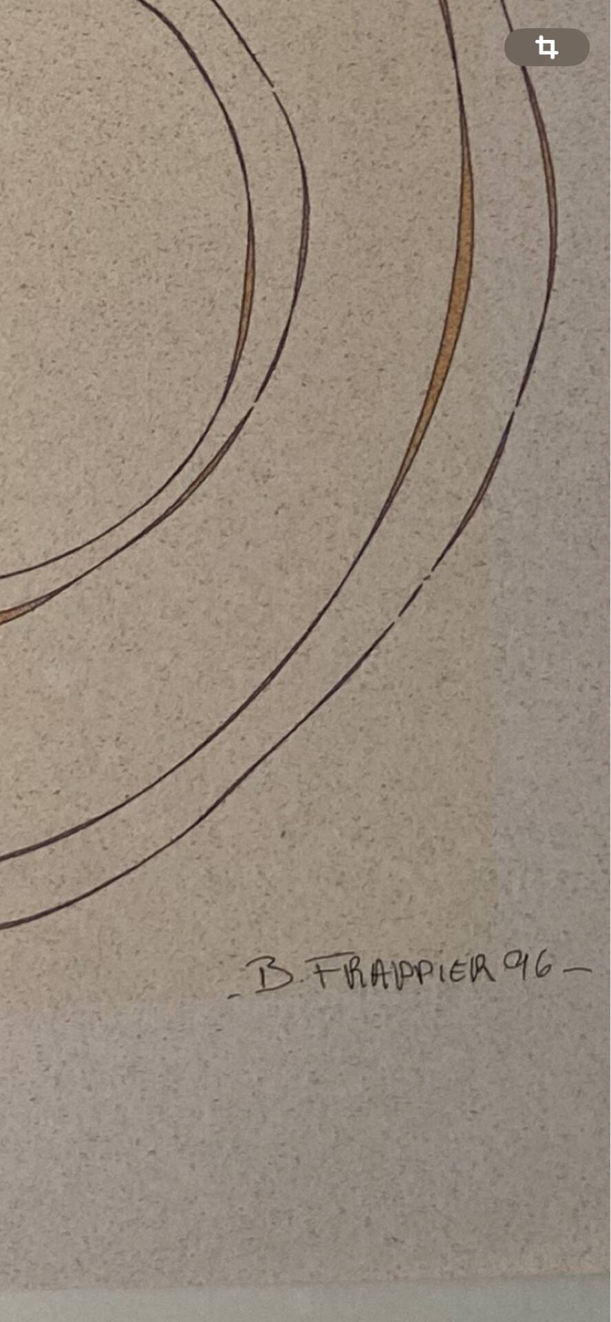 La Condition humaine – B. Trappier, 1996 – Œuvre originale signée