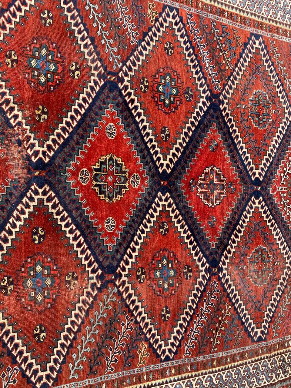 Persian carpet of ghashghai 218x310 cm