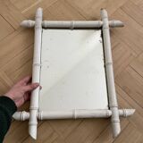 Old quilted mirror