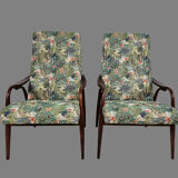 Armchairs 947 for Ton, 1970s